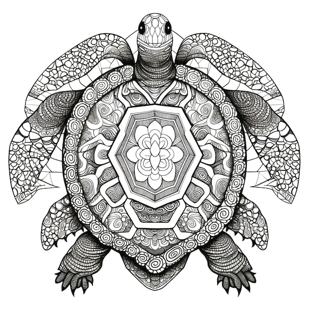 illustration de la tortue