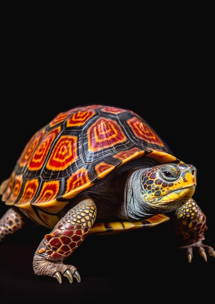 Photo illustration de la tortue