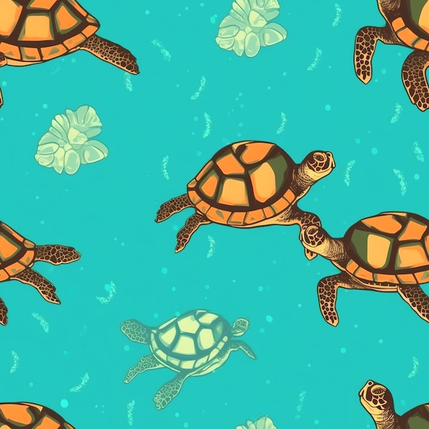 illustration de la tortue