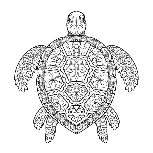 illustration de la tortue