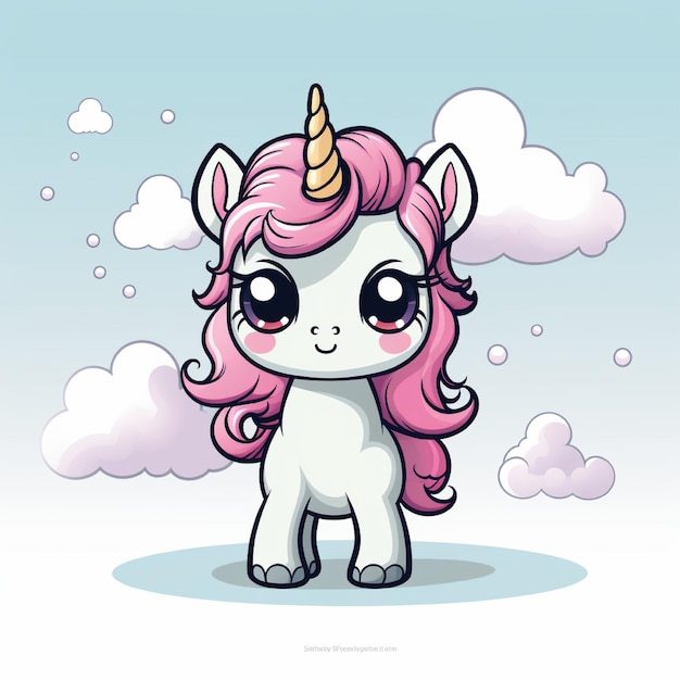 Illustration de l'unicorne