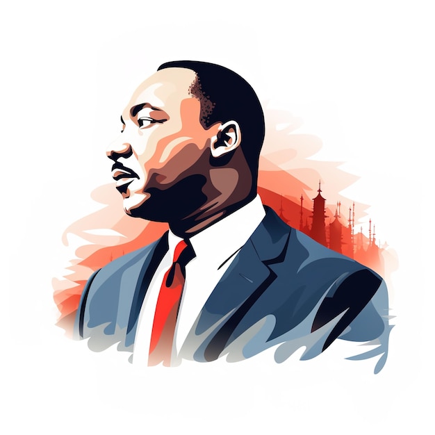 Photo illustration vectorielle du jour par l'œuvre d'art abstraite de mlk