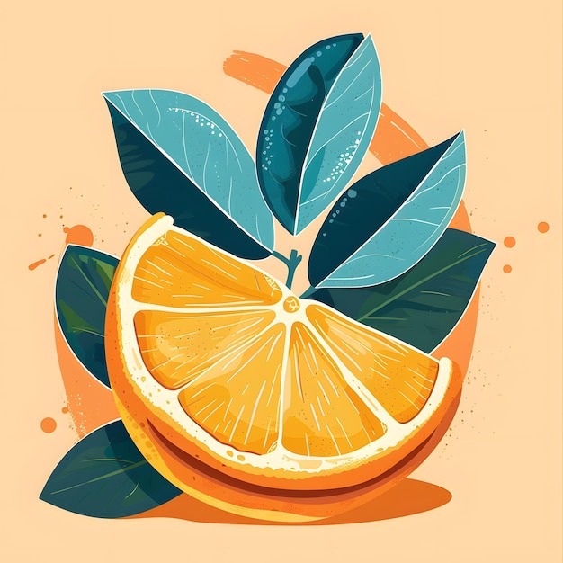 Photo illustration vectorielle orange illustration de fruit orange illustration d'orange illustration de oranges