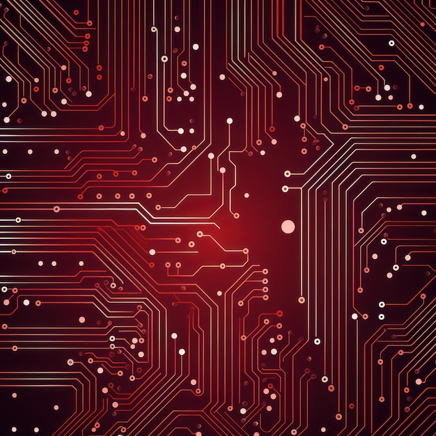 Photo illustration vectorielle de la technologie informatique avec un motif de fond de carte de circuit granat id de travail f11dea1b5eb3477eb811ffc66a645bde