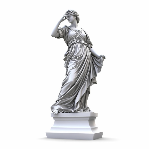 illustration de Vénus de Milo Une sculpture 3D représentant la célèbre