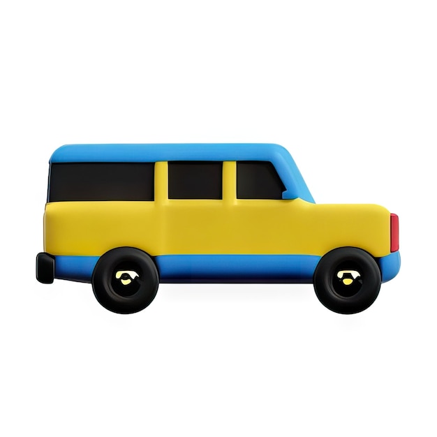 Illustration de voiture 3D