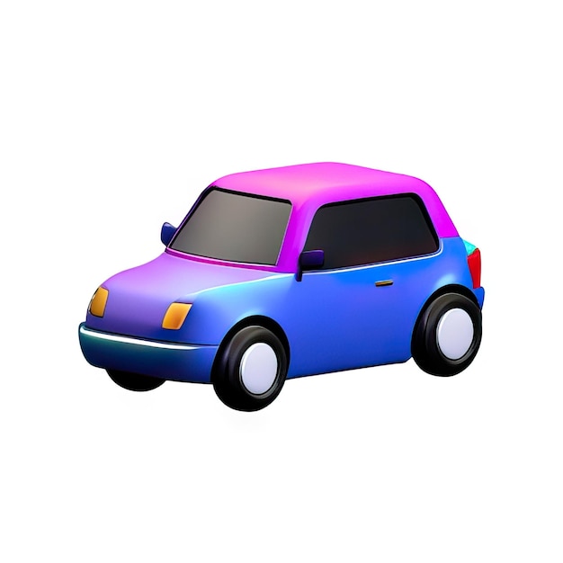 Illustration de voiture 3D