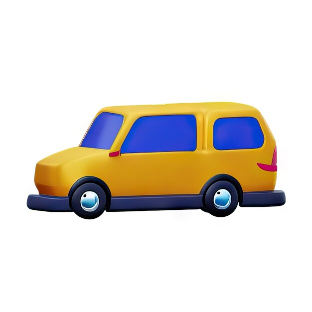 Illustration de voiture 3D