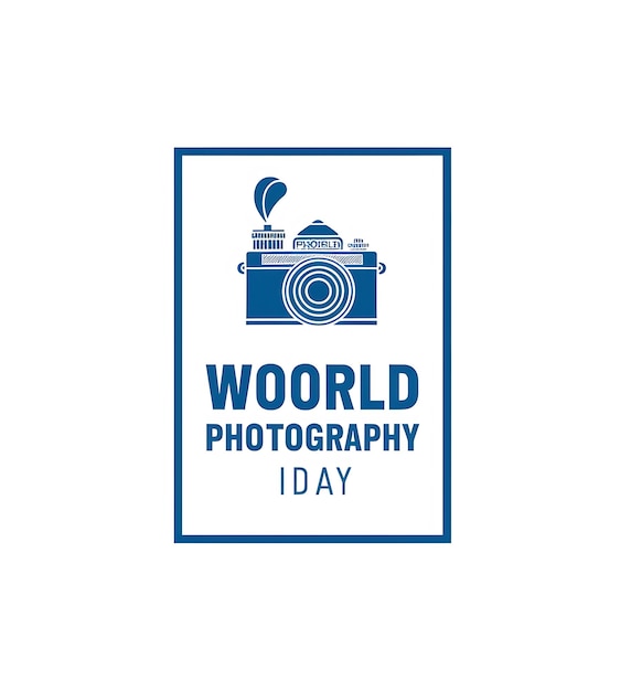 Photo des illustrations d'élégance pour la journée mondiale de la photographie