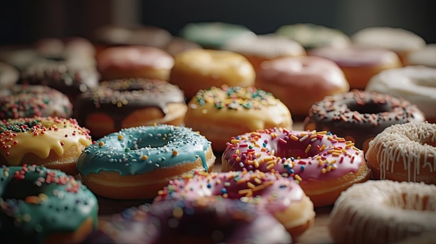 illustrations de gâteaux pâtissiers et de gâteaux sucrés de différents types qui ont l'air très savoureux et délicieux