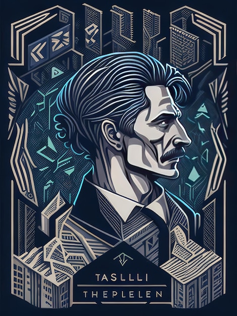 Illustrations de l'isométrique de Nikola Tesla