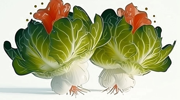 illustrations de légumes