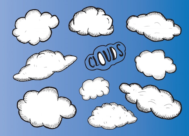 Illustrations de nuages