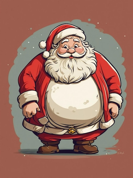 Illustrations vectorielles du Père Noël