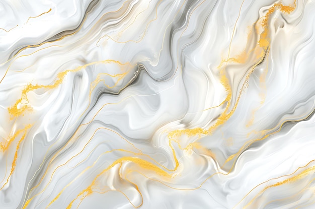 une image abstraite colorée d'un marbre blanc et orange