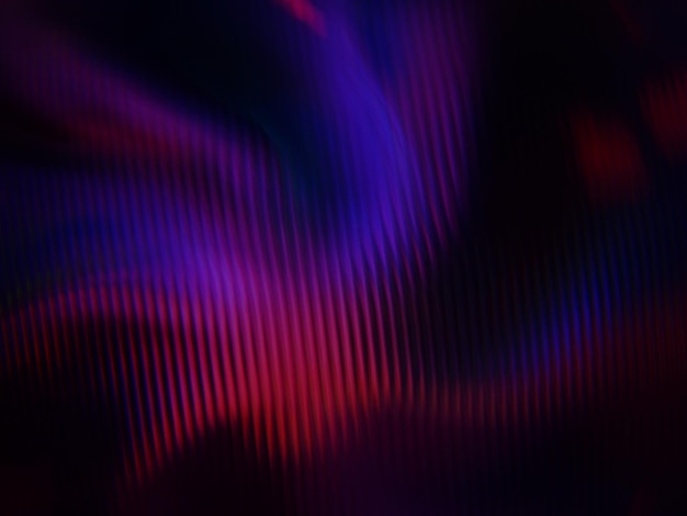 Image abstraite d'une peinture lumineuse la nuit