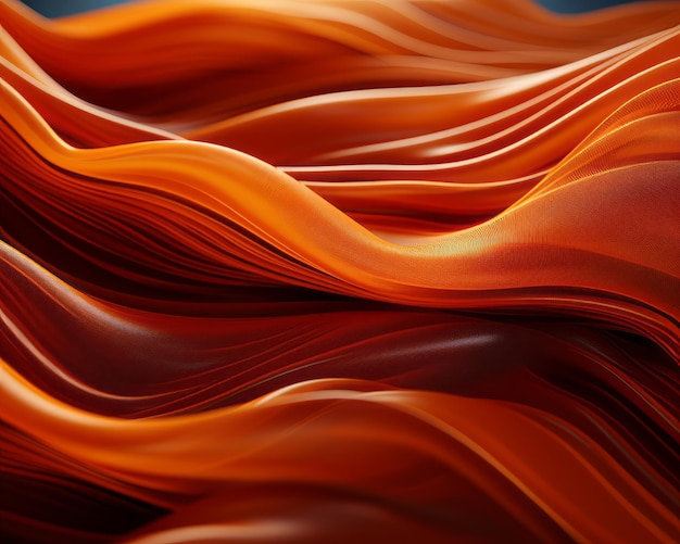 une image abstraite d'un tissu orange