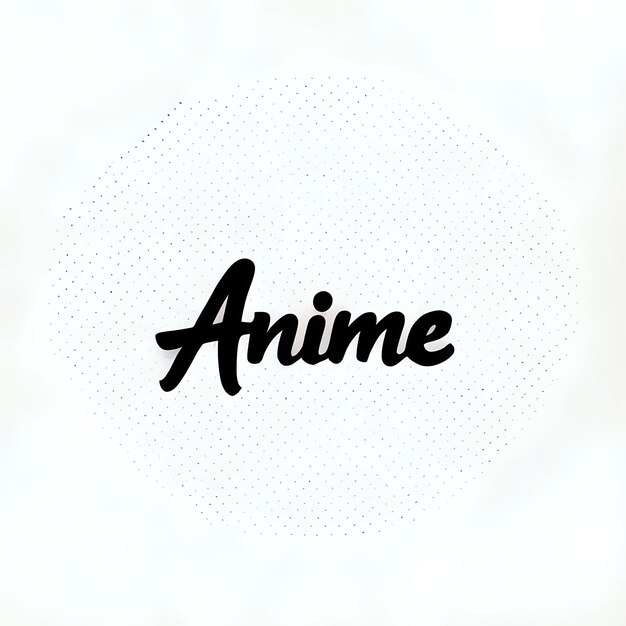 Photo une image d'un anime avec un fond noir et blanc