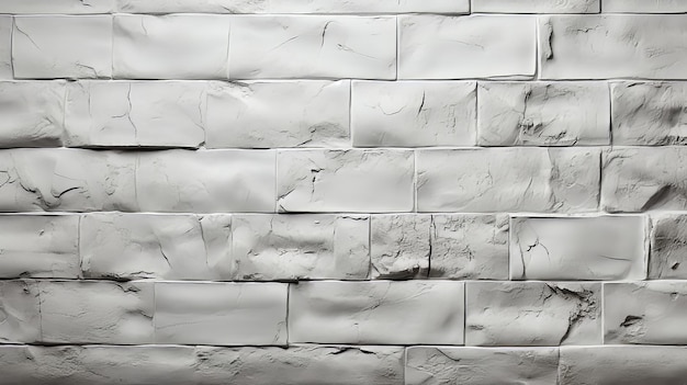 Image de l'arrière-plan de la texture du mur en briques blanches