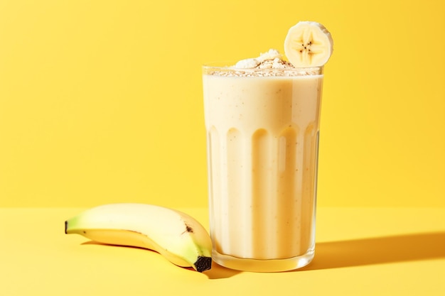 Image de boisson à l'aide de banane