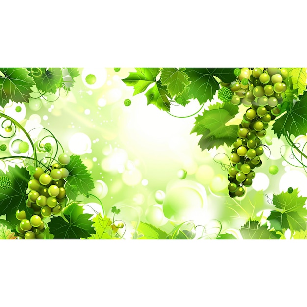 une image d'un bouquet de raisins avec les mots raisins dessus