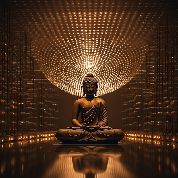 Image captivante d'un bouddha