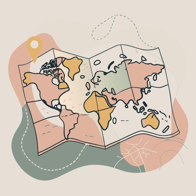Image de la carte du monde