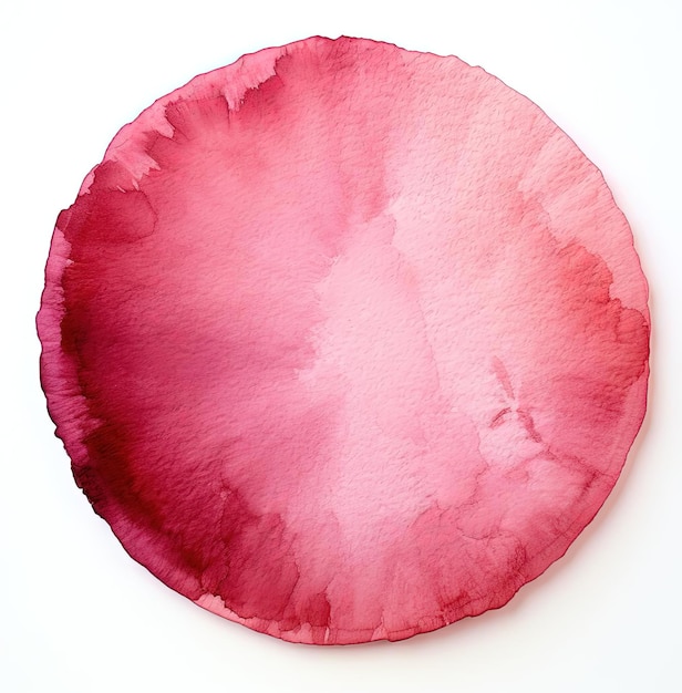 image d'un cercle avec de la peinture dans le style du rose et du marron