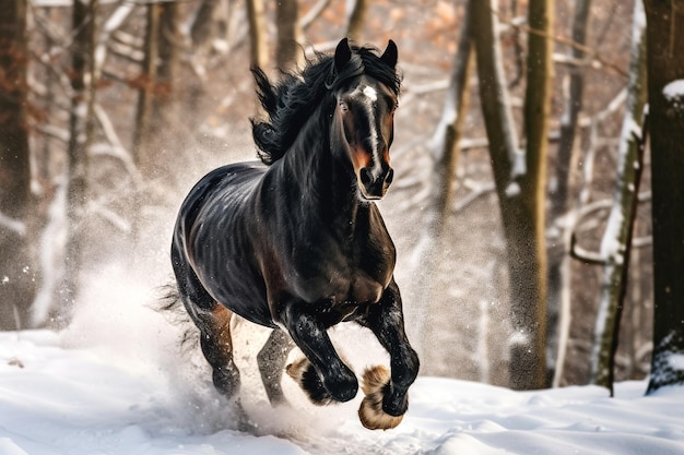 image de la chute de neige