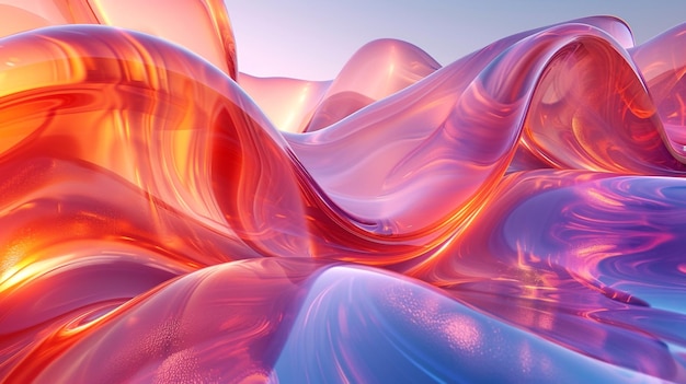 une image colorée d'un liquide