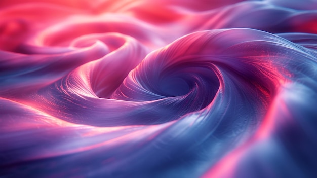 une image colorée d'une spirale de rose et de pourpre