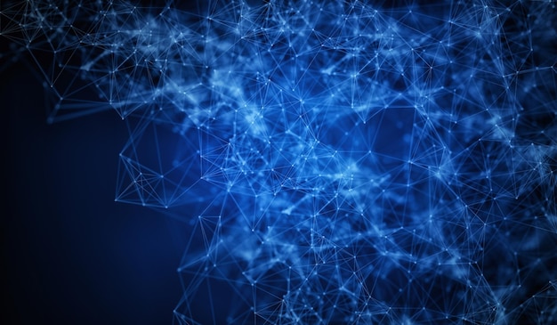 Image composite numérique des réseaux informatiques