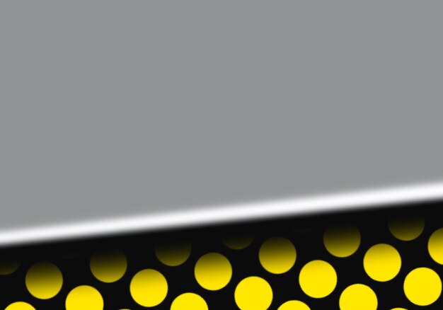 Image De Couverture Dans Les Tons Noir Et Jaune