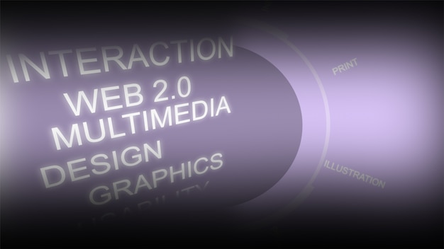 Image créative du concept informatique