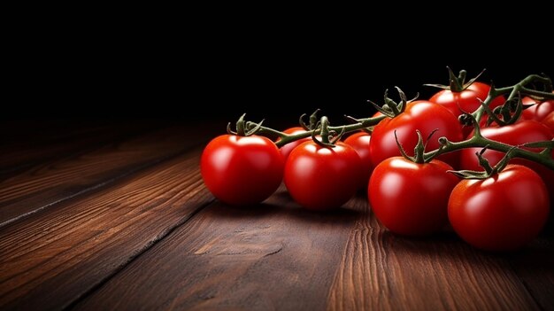 image créative photographique haute définition de tomate rouge