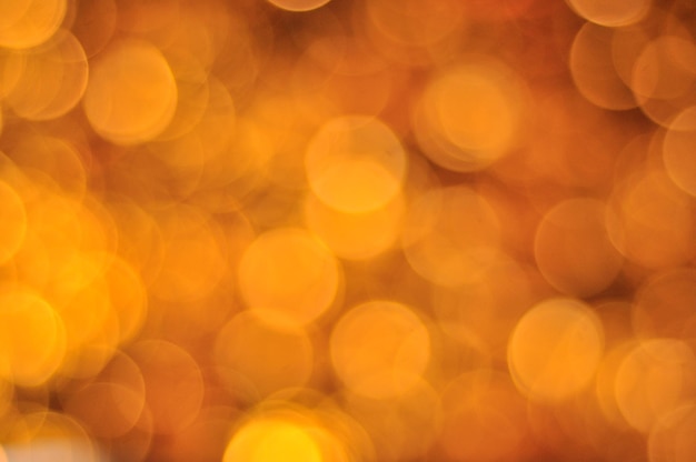 Image défocalisée de lumières éclairées