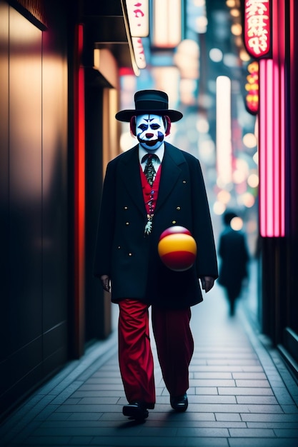 Image drôle de Joker générée par Ai