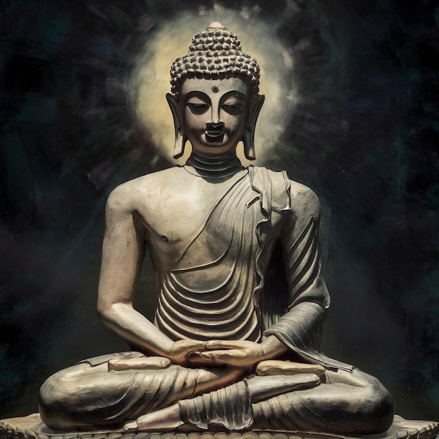 L'image du Bouddha Gautam