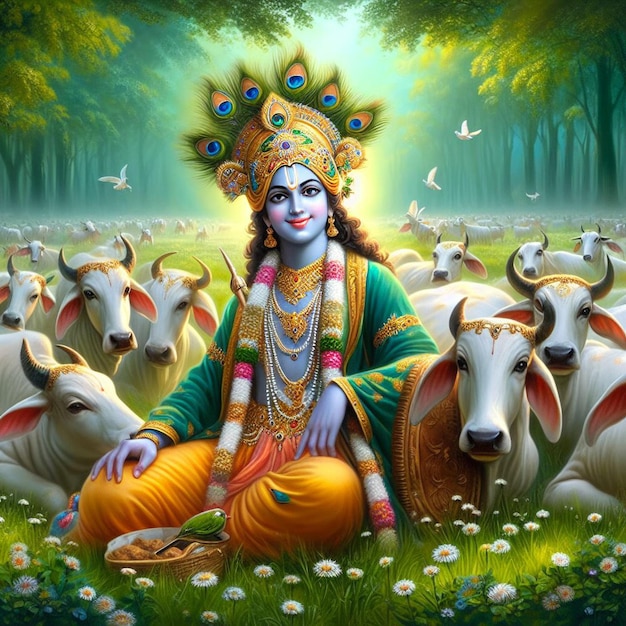 L'image du Seigneur Shree Krishna