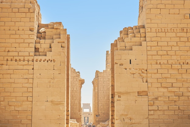 Image du temple de Karnak à Louxor en Egypte