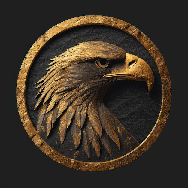 Photo l'image de l'emblème de l'aigle est illustrée par l'image de l'emblème de l'aigle.