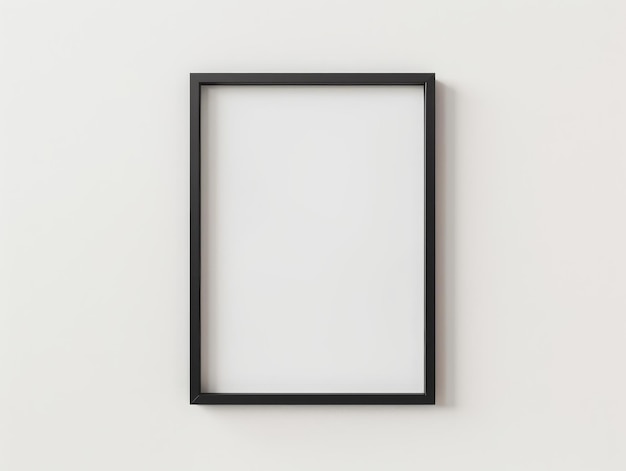 une image encadrée sur un mur blanc qui dit en bas à droite