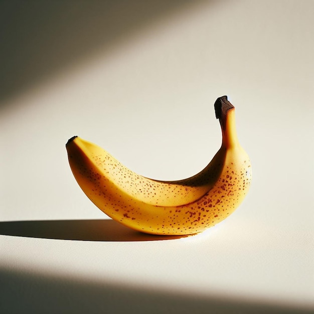 Une image époustouflante de bananes sur un fond blanc