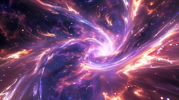 L'image est une belle représentation d'une supernova