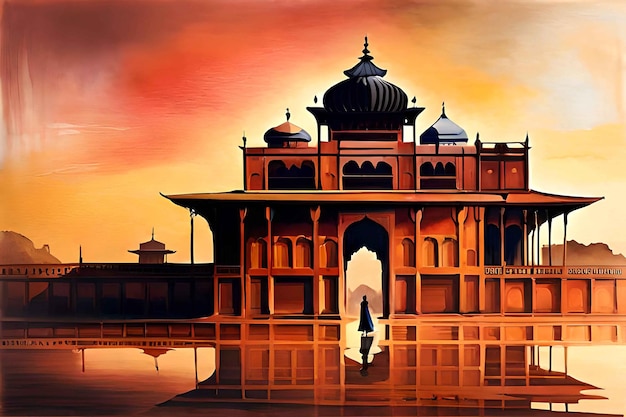 image de Fatehpur Sikri historique