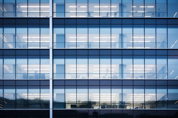Image des fenêtres du bâtiment de bureaux de Morden