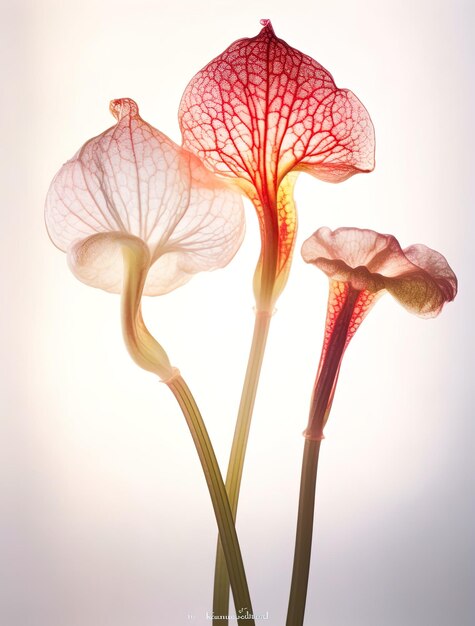 Photo une image d'une fleur avec le mot pétale dessus