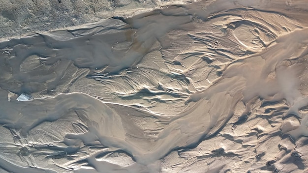 Image floue du motif de sable Fond de nature abstraite