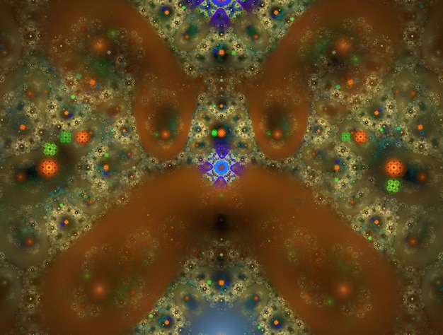 Image de fond abstrait fractal imaginaire