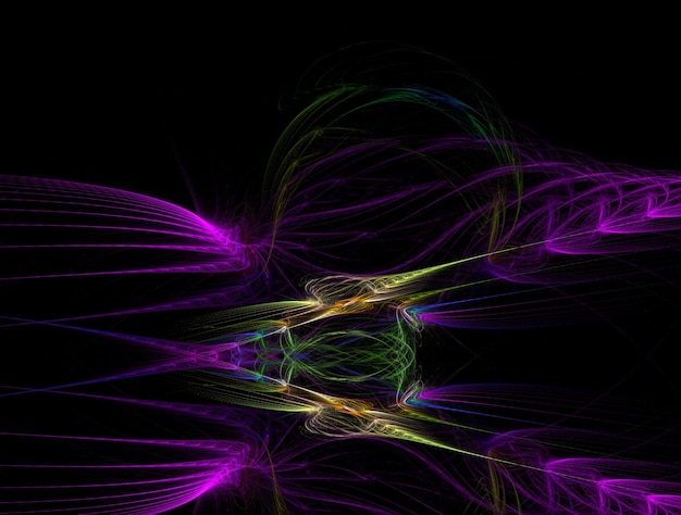 Image de fond abstrait fractal imaginaire